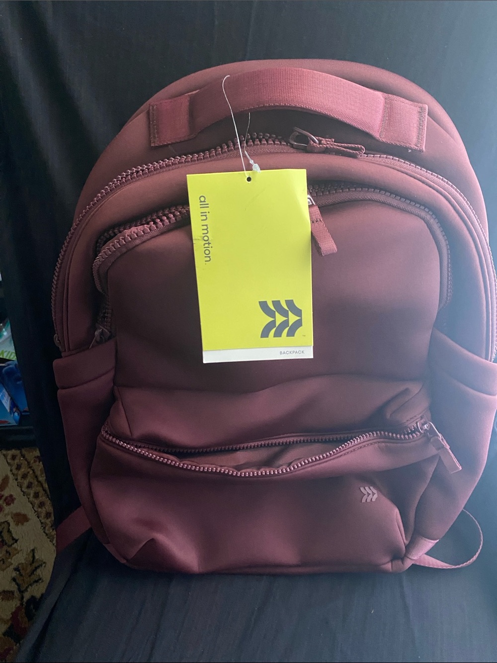 all in motion Maroon Stackable Daypack